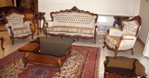 دسته متکایی ایتالیایی پشت بلند